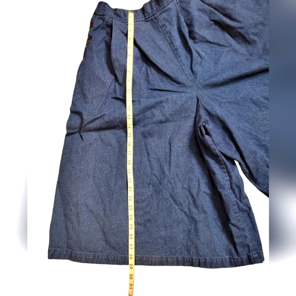 Vintage denim Mustang culottes - Picture 9 of 12